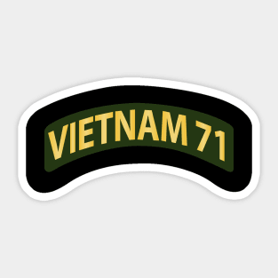 Vietnam Tab - 71 Sticker